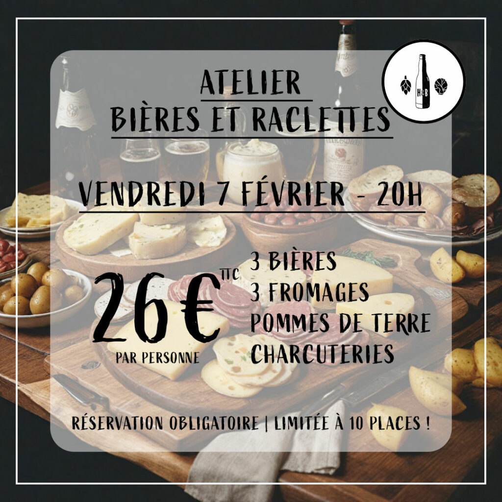 Bières et raclettes