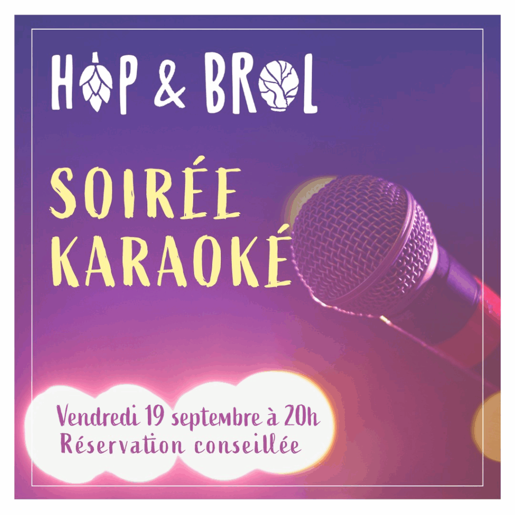 Soirée karaoké 19 septembre 2025 à 20h