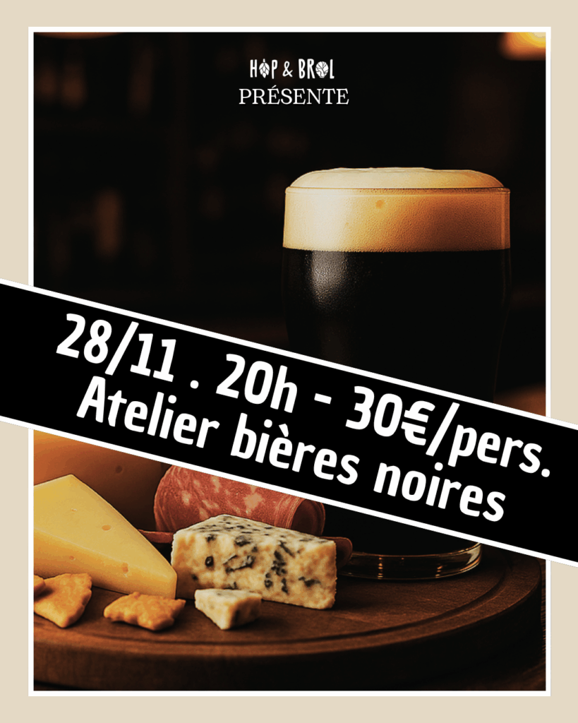 dégustation bières noires 28/11 20h